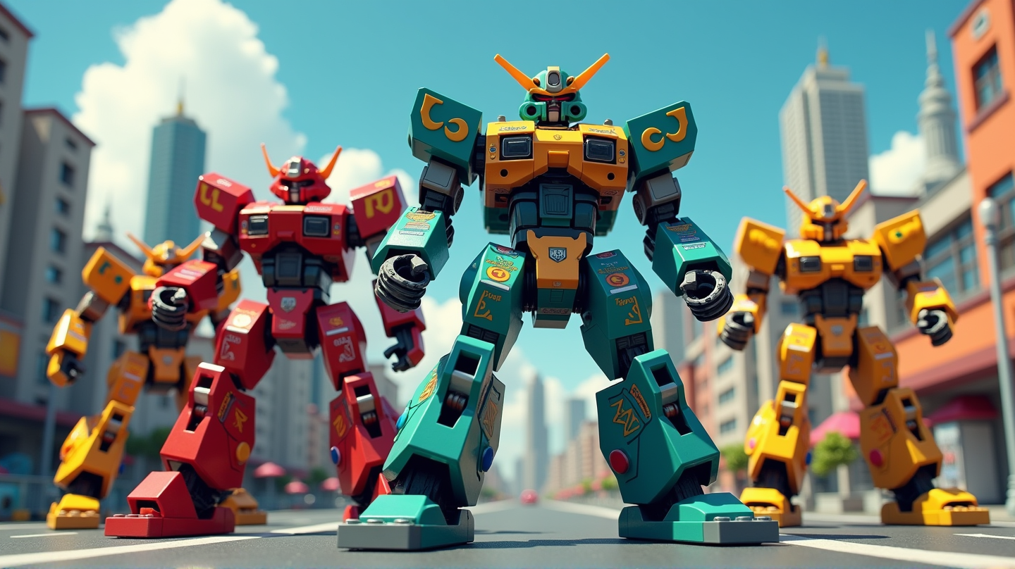 ¡Se Reúnen los Robo-Legends: Los Super Robots Alcanza un Hito en LEGO Ideas!
