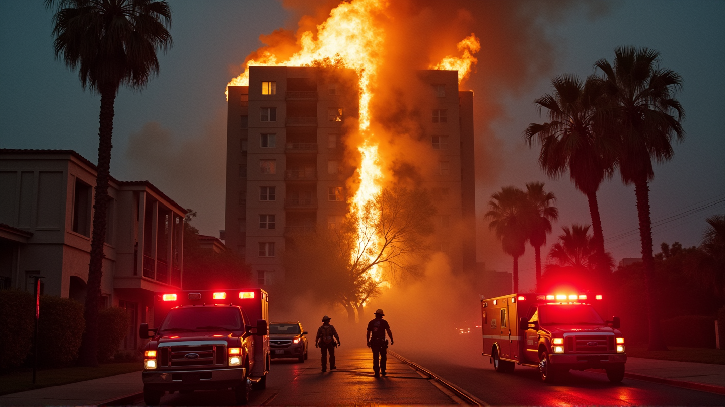 Pérdida Trágica en Hollywood: Mujer Fallece en Incendio de Apartamento