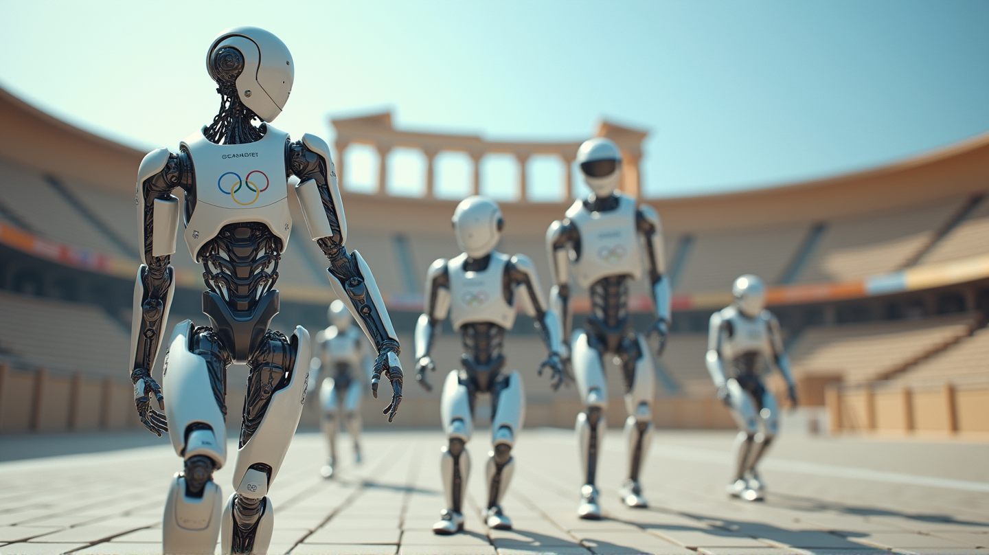 Robots Humanoides Listos para Hacer Historia en el Primer Olimpiada Robótica del Mundo en Grecia