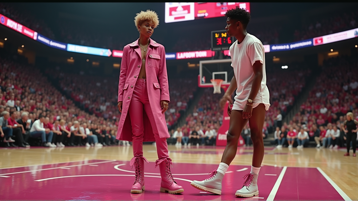 Las Celebridades Deslumbran en el Partido de los Knicks con un Espectáculo de Calzado Deslumbrante