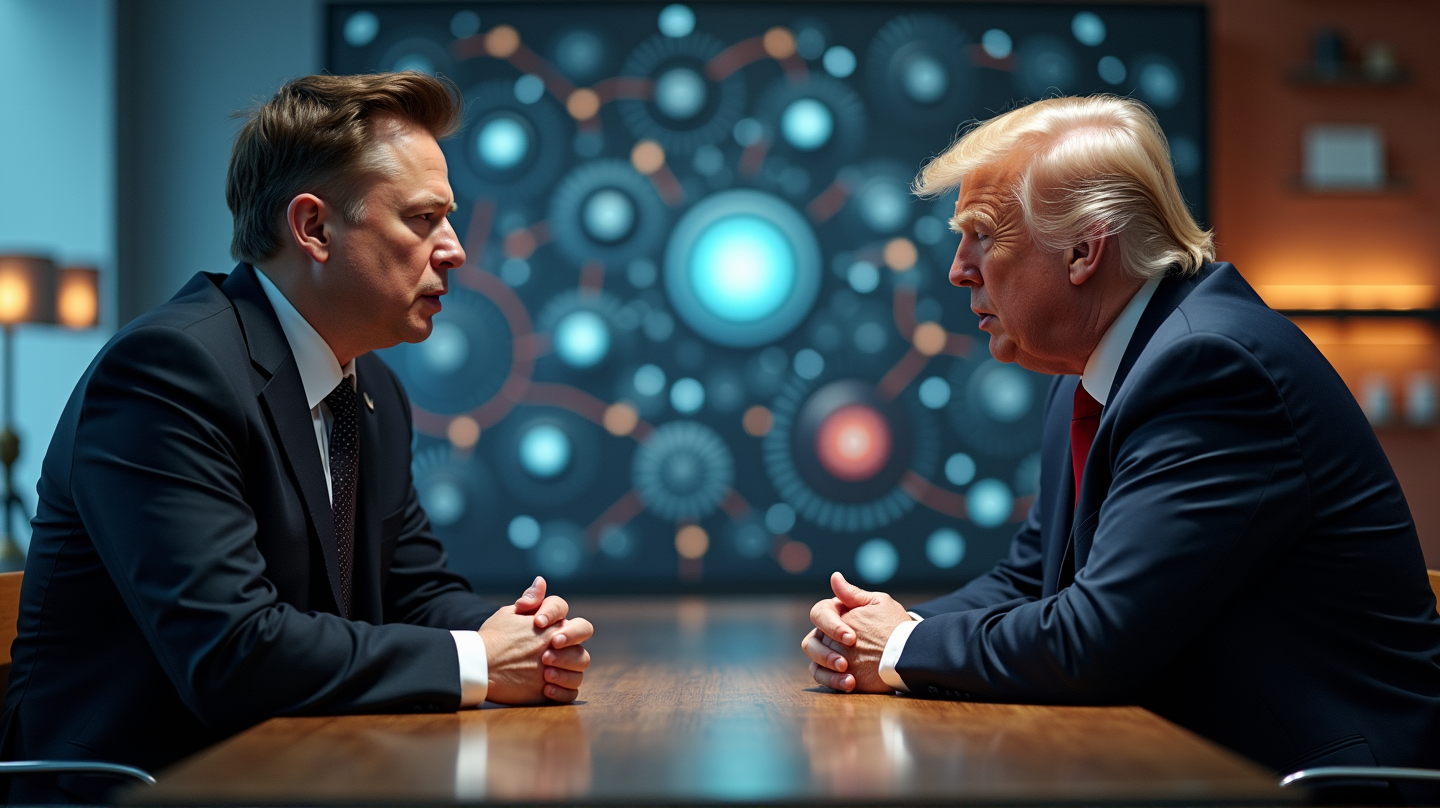 La Sorprendente Reconciliación de Elon Musk con Trump: El Baile Político de un Gigante Tecnológico