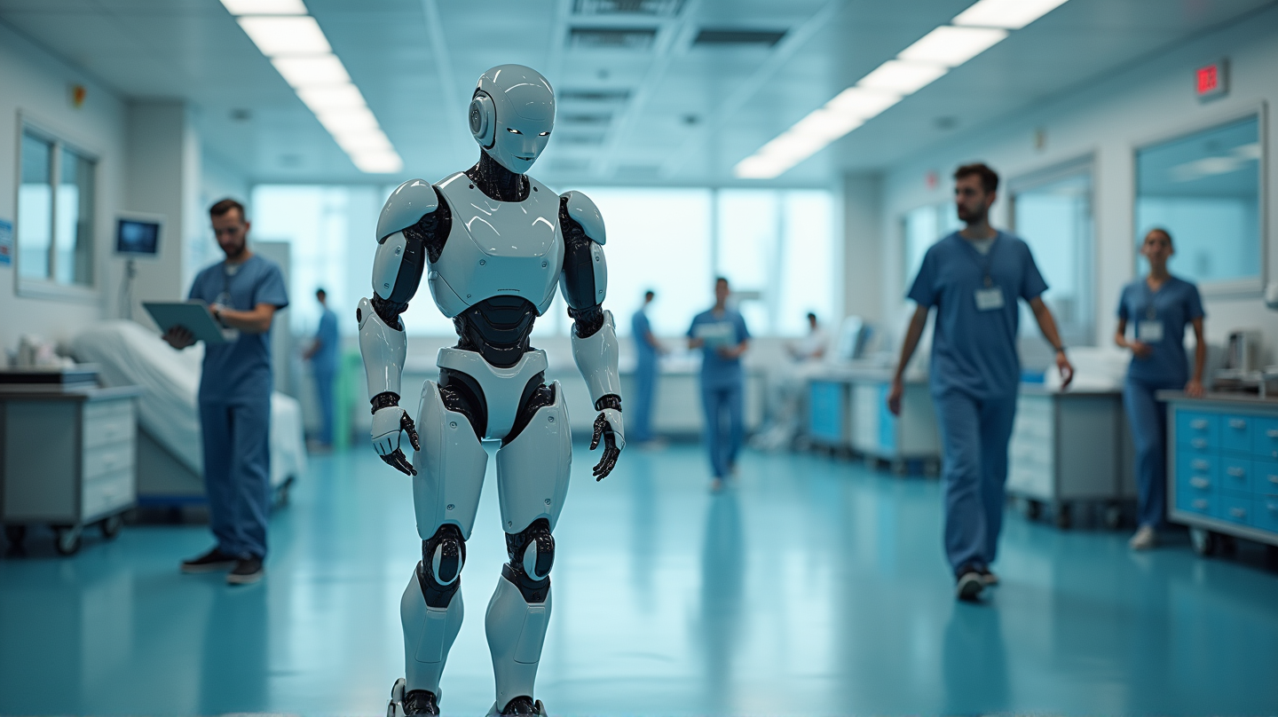 Explorando el Potencial Futuro de los Robots de Servicio Médico para 2032