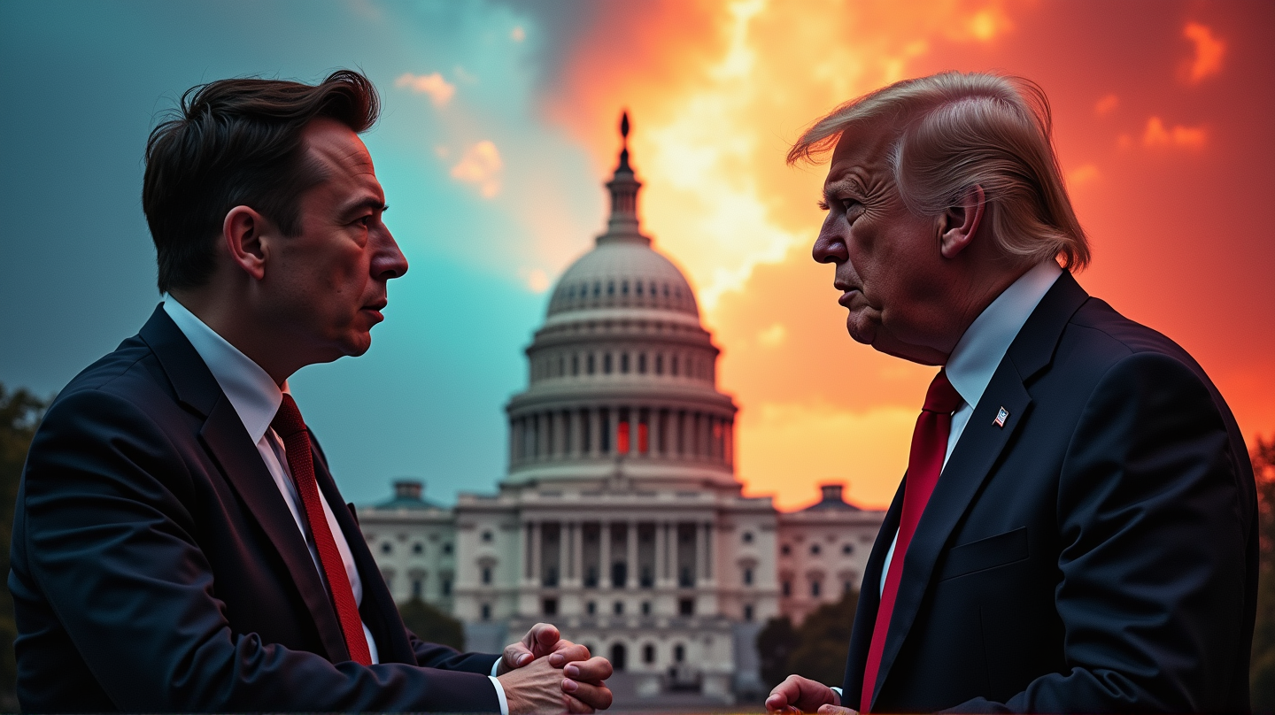 Elon Musk Rompe con Trump y Critica el Megabill Republicano