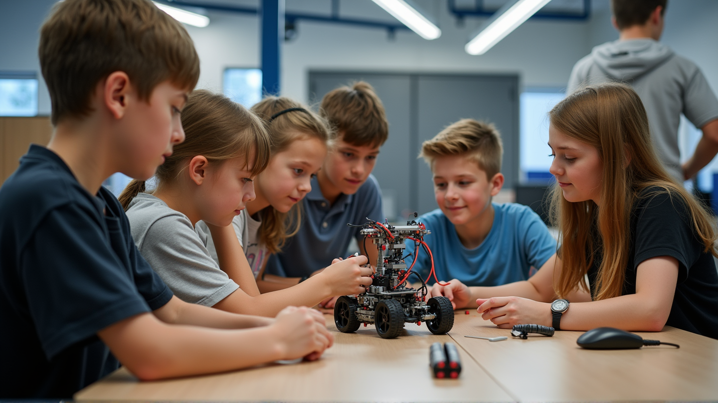 Descubre el Futuro: El Campamento de Verano Build-A-Bot Despierta el Interés de los Estudiantes en la Robótica