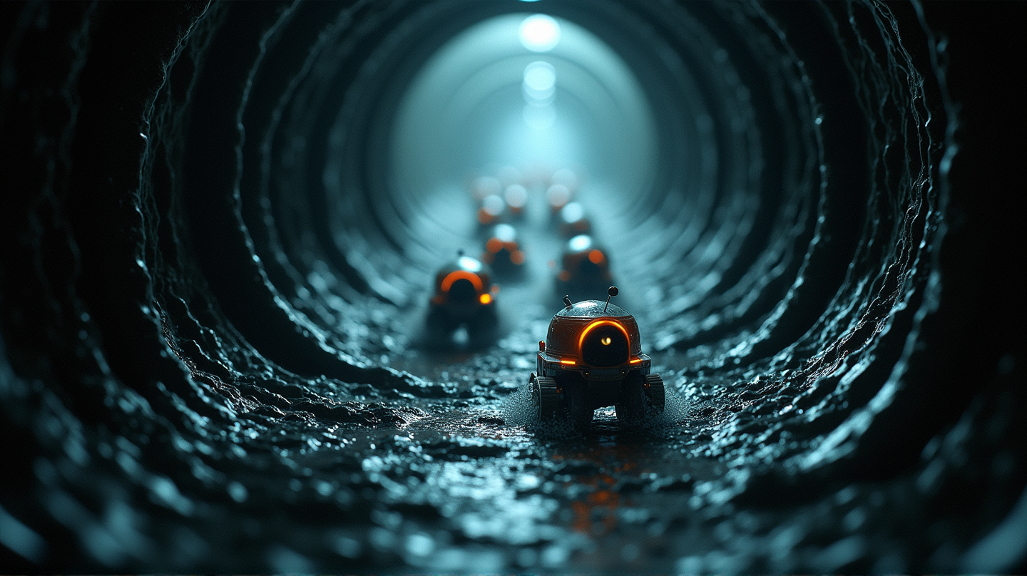 Revolucionarios Mini Robots Abordan Fugas de Agua Subterráneas