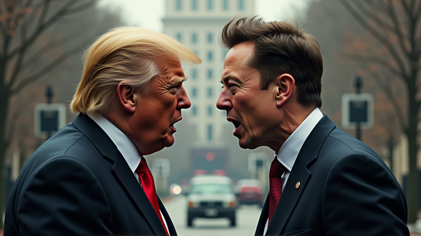 Los Republicanos Apoyan Abundantemente a Trump en la Disputa Pública con Elon Musk, Según Encuesta