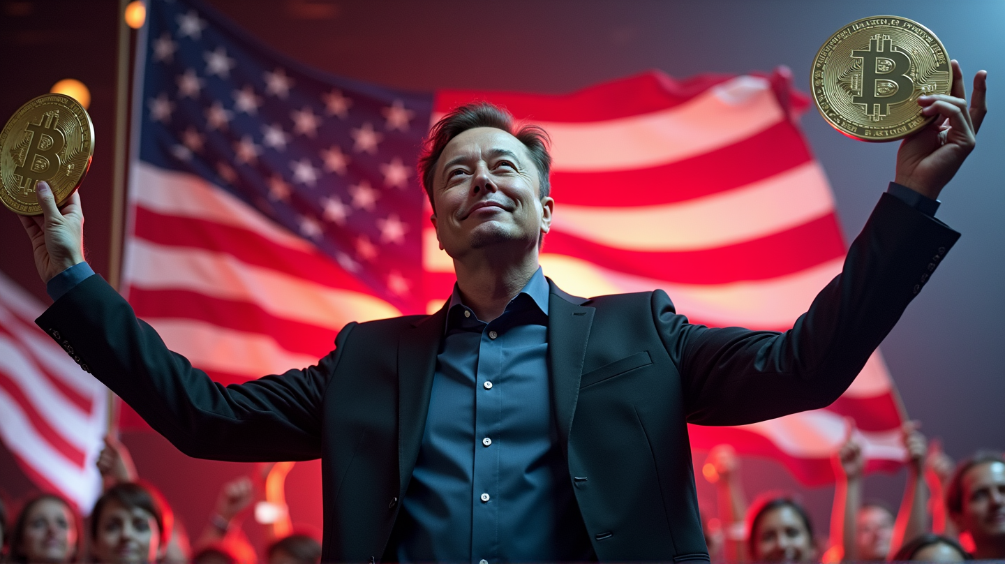 Elon Musk Desata Revuelta Política con el Partido America Pro-Cripto