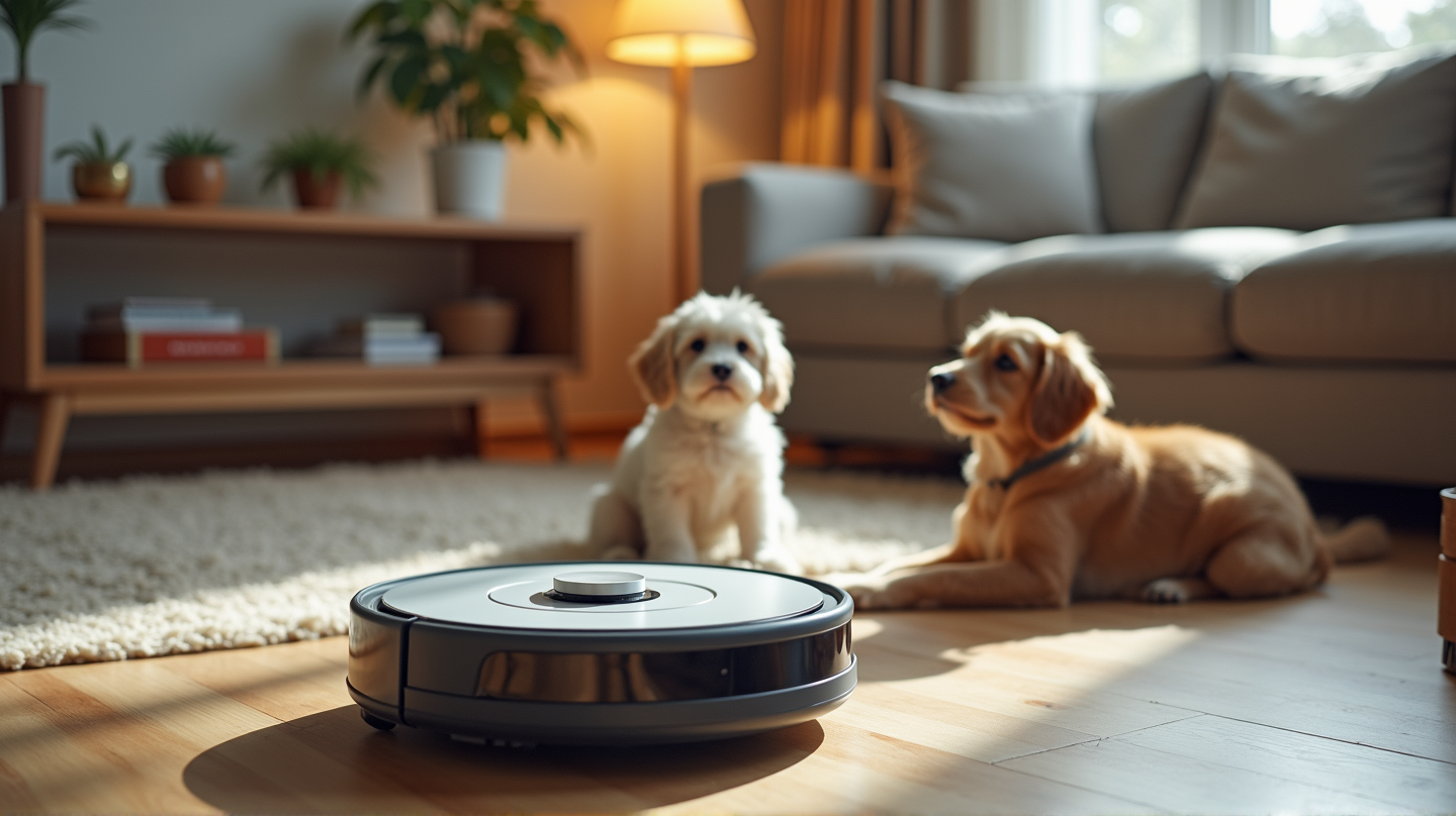 Por Qué Todo Padre Ansioso de Mascota Necesita un Robot Aspirador con Capacidades de Transmisión en Vivo