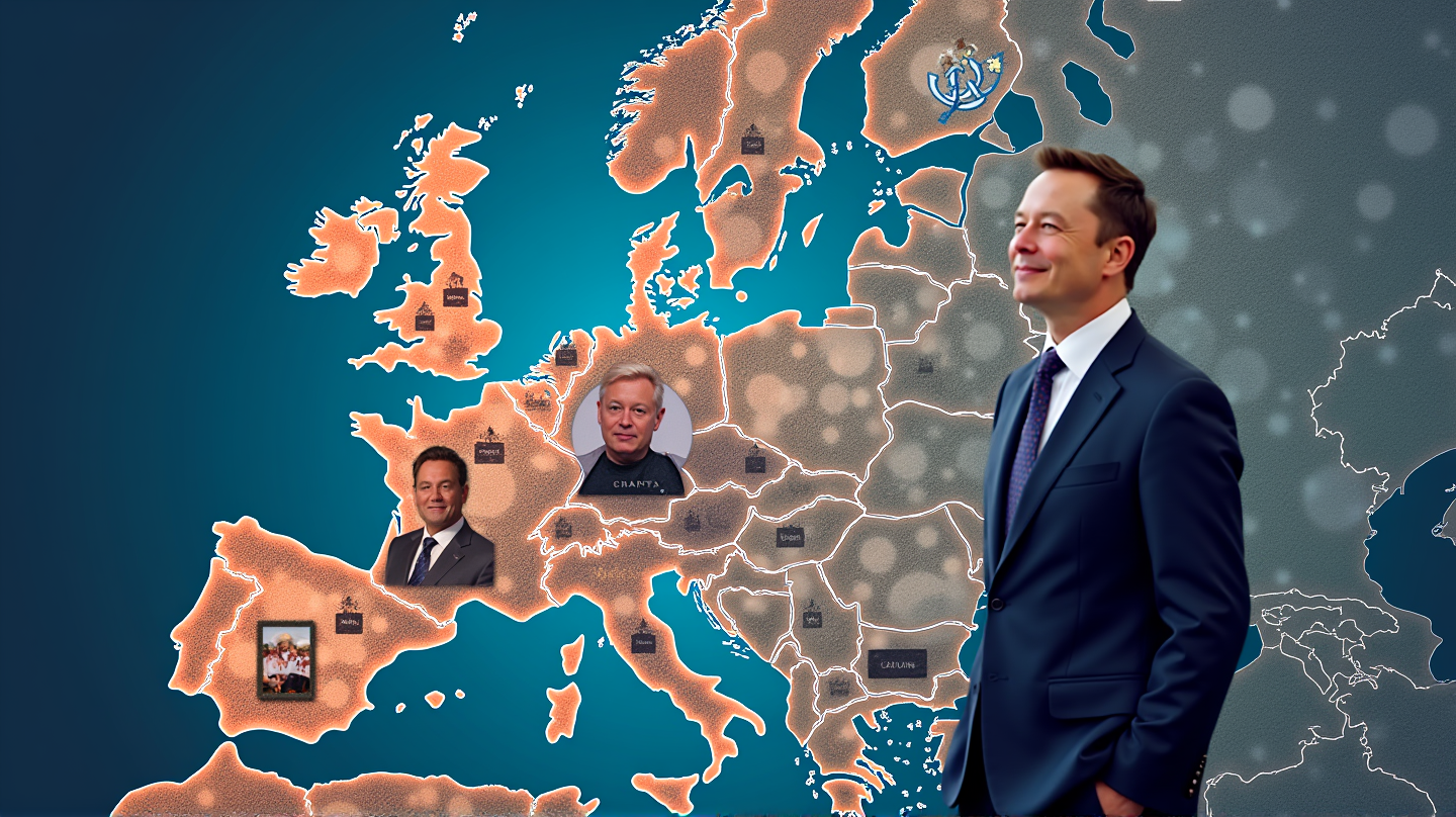La influencia de Elon Musk: Impulso a la ultraderecha europea en las redes sociales