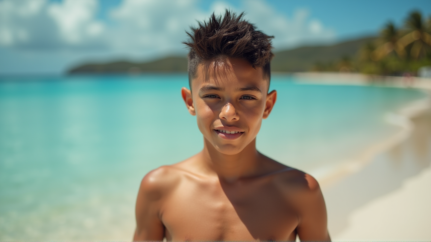 El hijo de Ricky Martin: Una imagen idéntica de su estrella padre