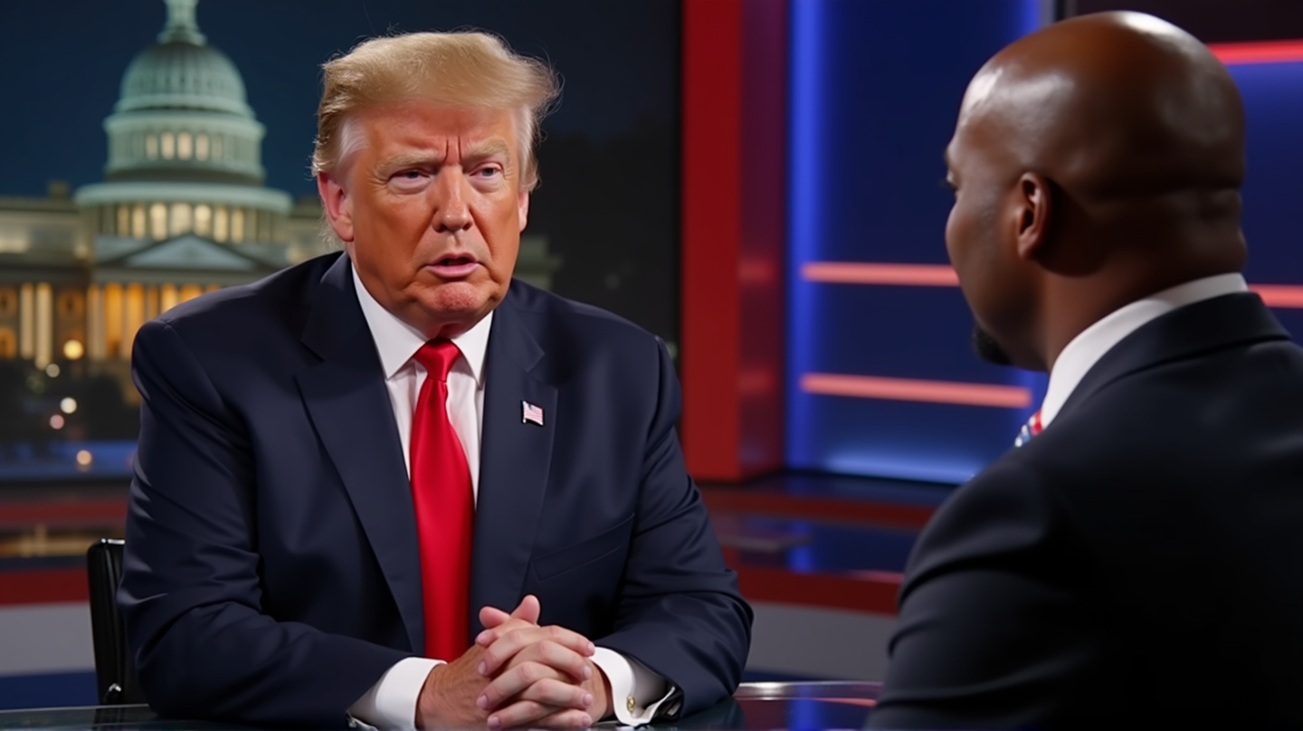 Trump y Charlamagne tha God chocan en una polémica entrevista en Fox