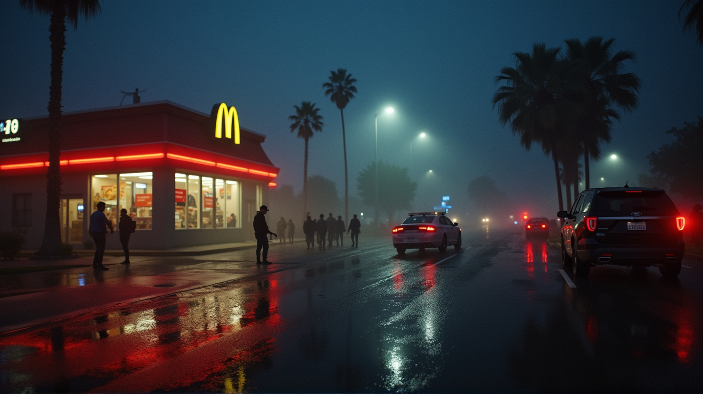 Tiroteo Trágico Fuera de un McDonald's en Hollywood Este: Una Fatalidad