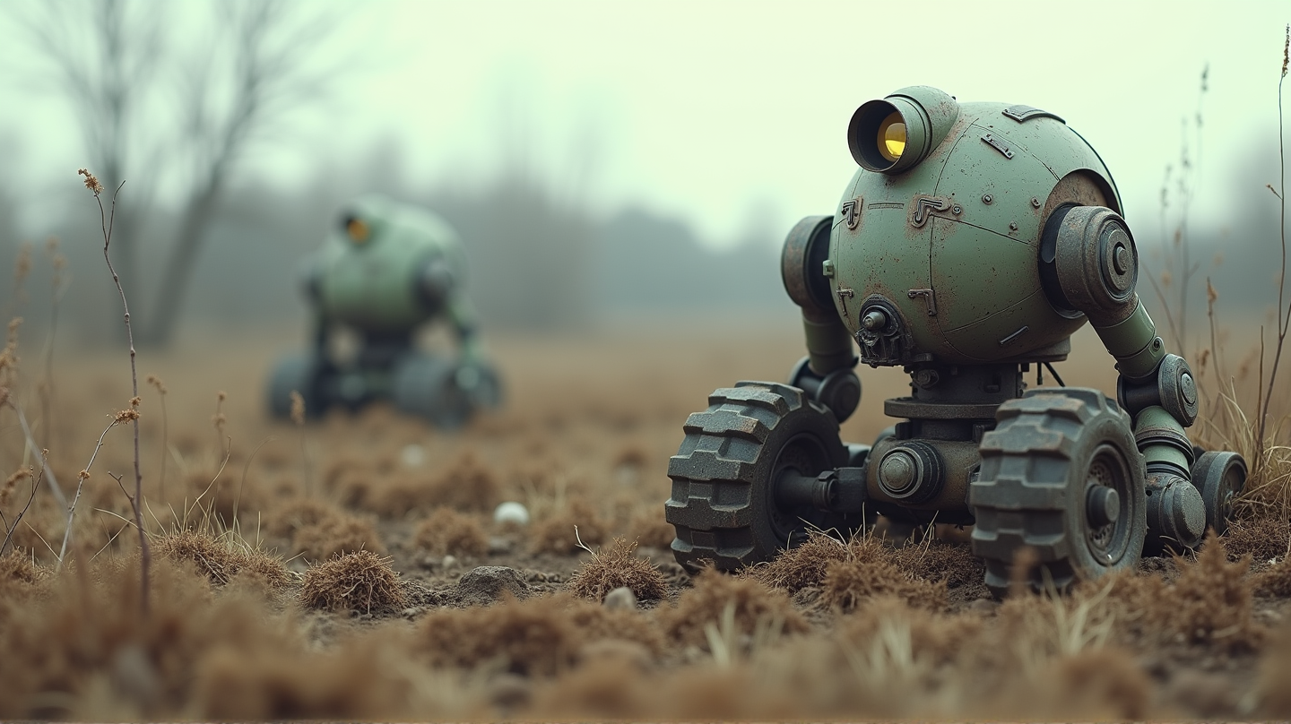 Robots y IA: La Vanguardia Tecnológica de Ucrania Contra los Mortales Campos Minados