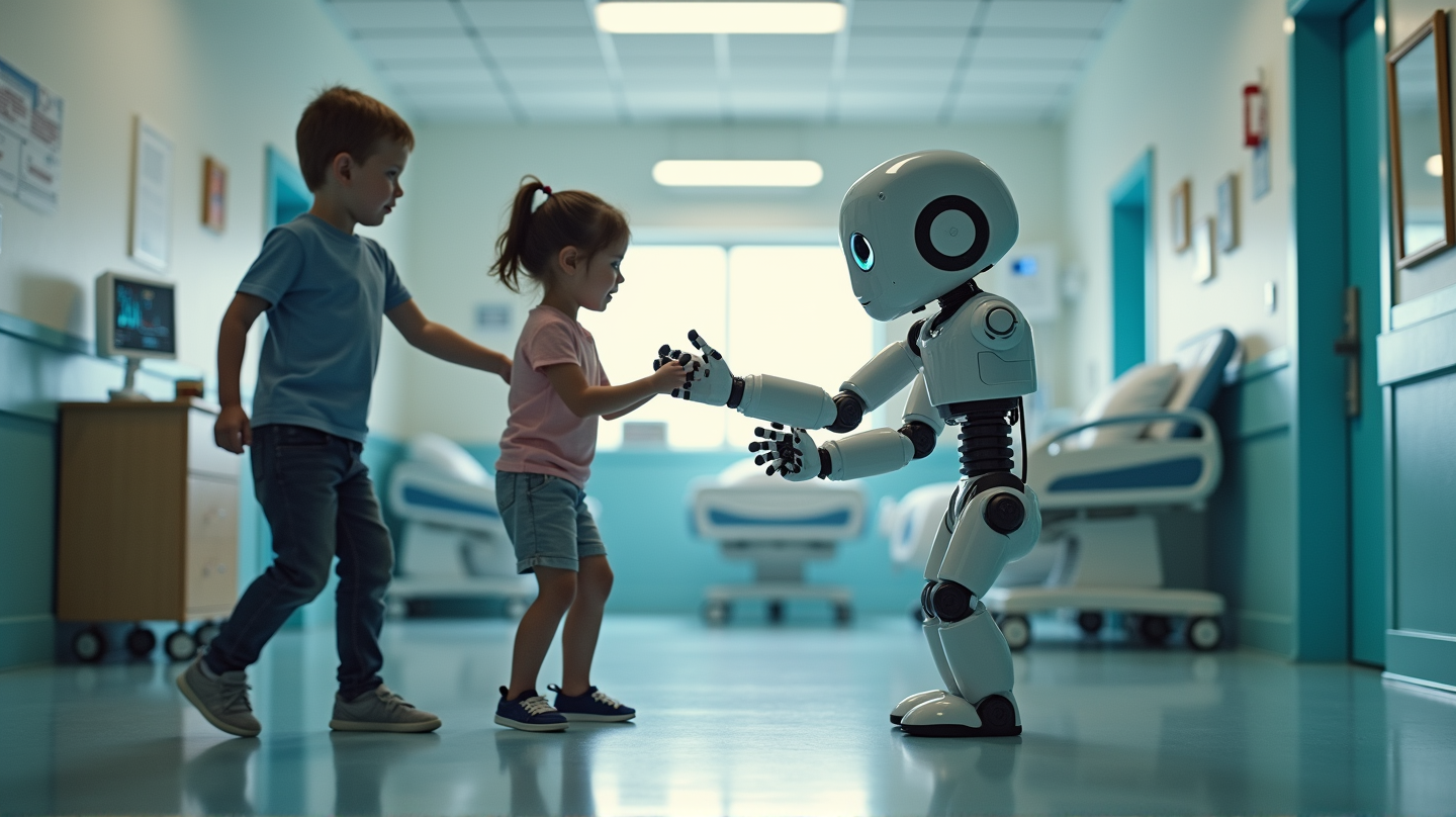 Cómo Robin, el Robot AI, Está Transformando el Apoyo Emocional en los Hospitales