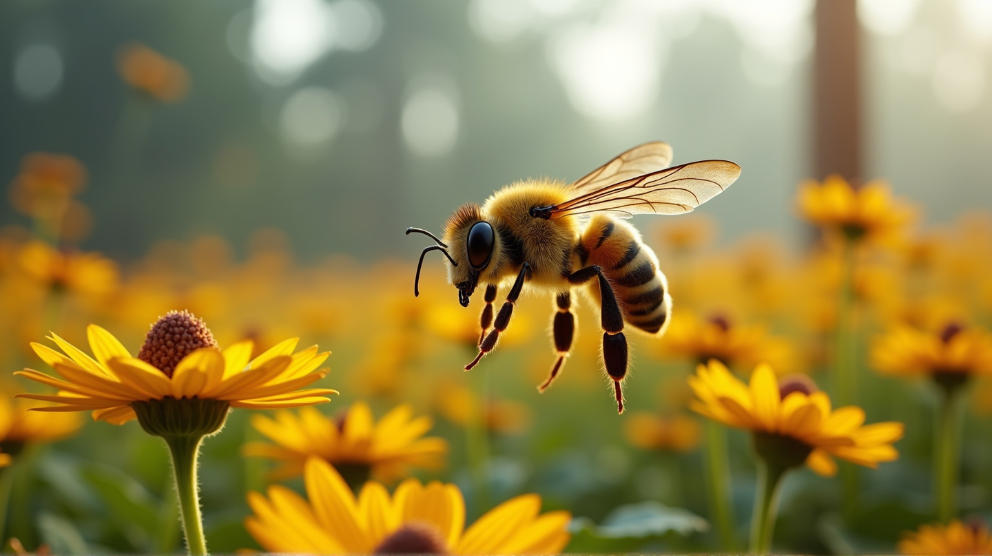Un Vuelo hacia el Futuro: Pequeñas Abejas Robóticas Despegan con un Potencial Enorme