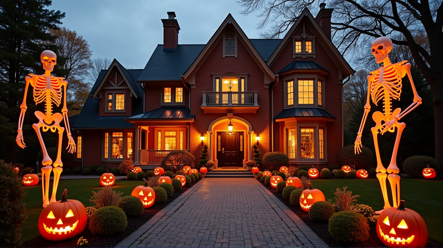 Las Casas de las Celebridades se Convierten en Obras Maestras Embrujadas Este Halloween