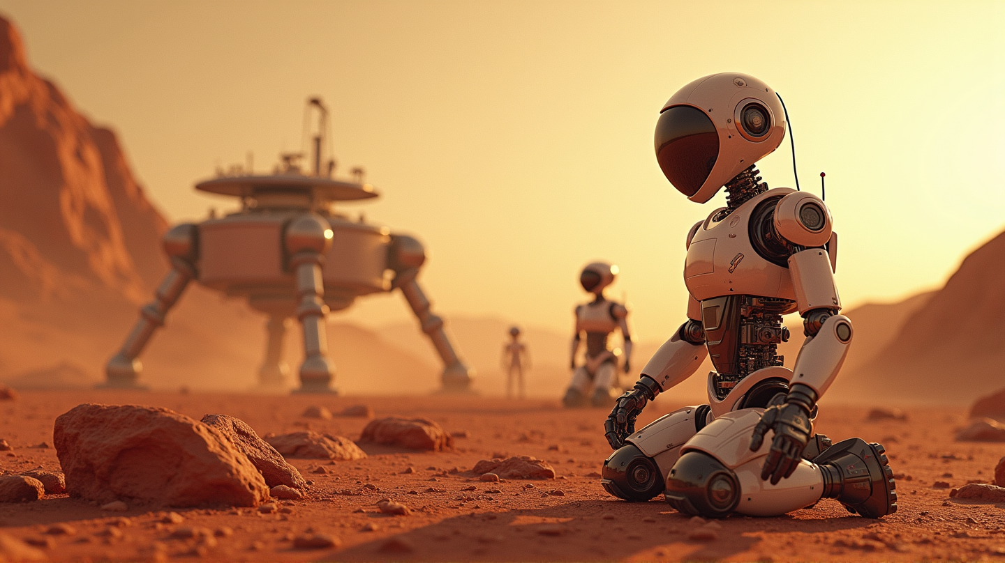 La Visión de Elon Musk: La Primera Colonia Marciana con los Robots Optimus de Tesla