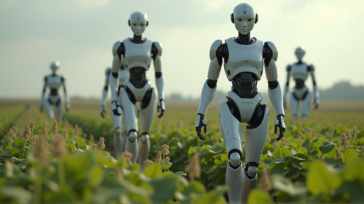 Tesla Revoluciona la Agricultura con 10,000 Robots Optimus en Acuerdo con PharmAGRI