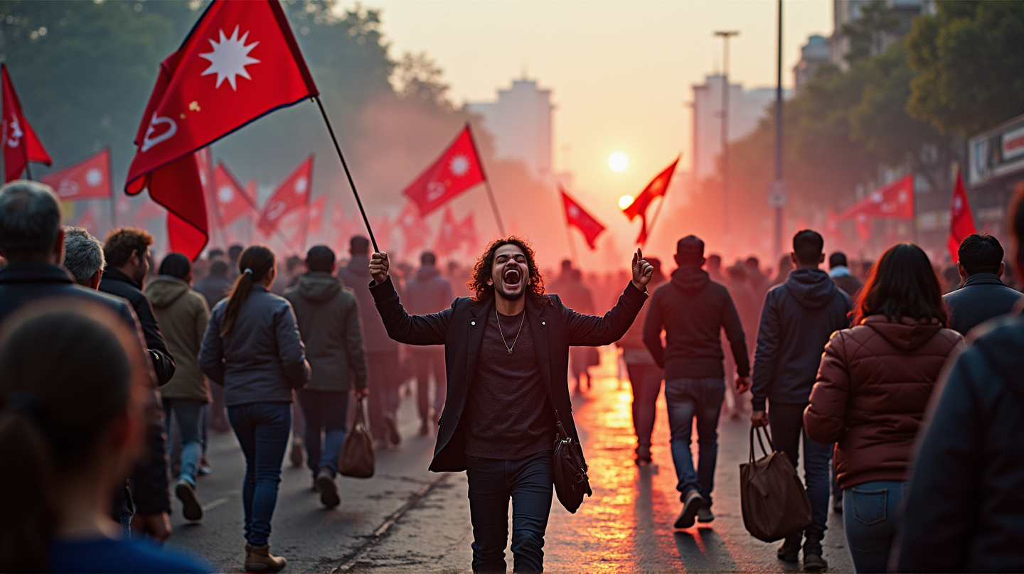 Las tensiones aumentan en Nepal cuando la prohibición de redes sociales conduce a enfrentamientos mortales