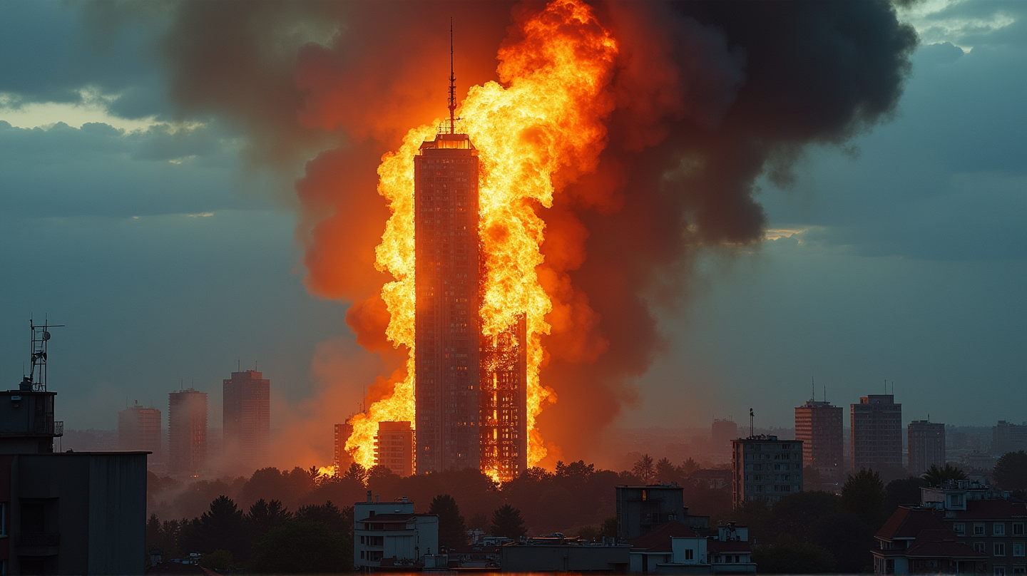 Giro Trágico: Mujer Mayor Fallece por las Heridas Tras Incendio en un Rascacielos de Hollywood