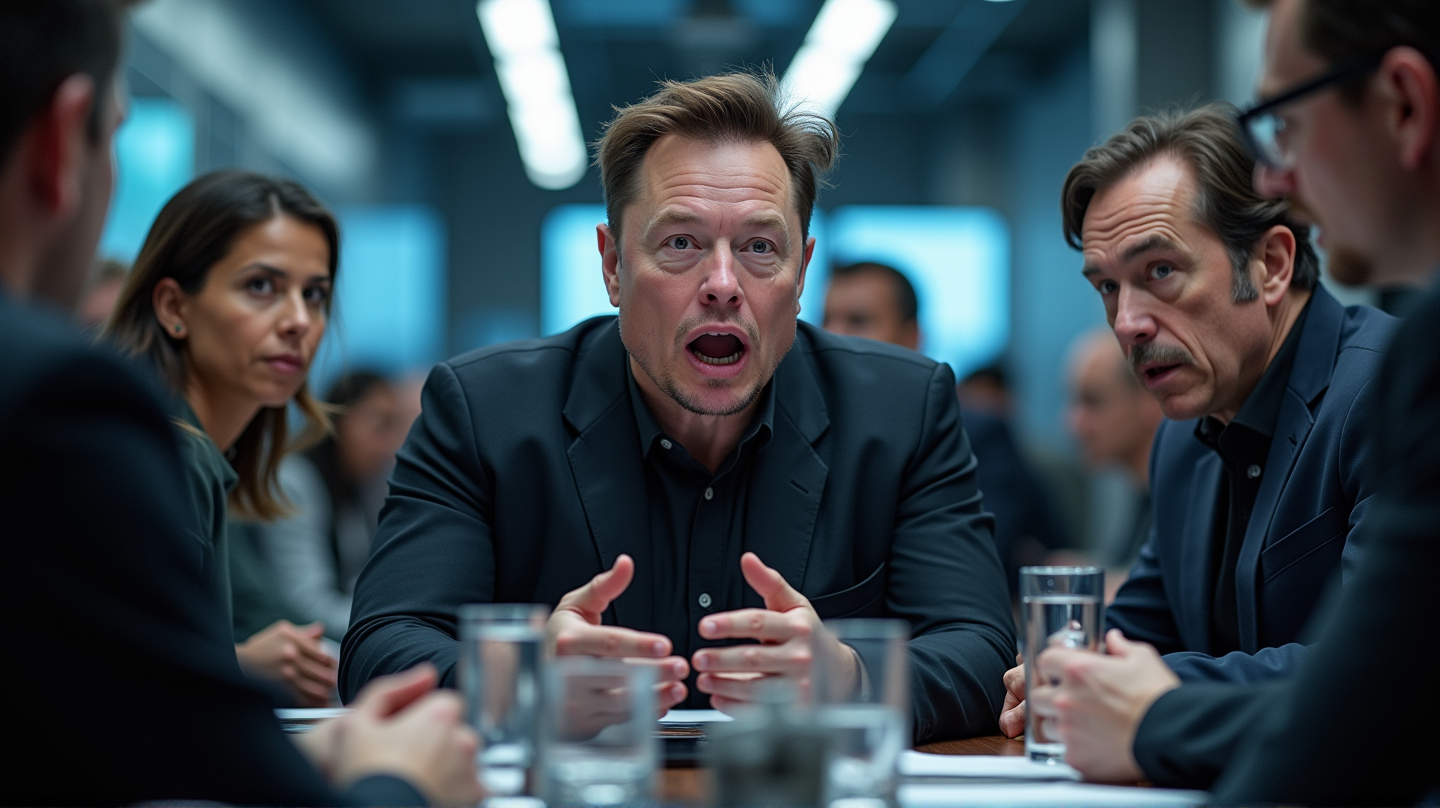 Elon Musk Agita Tensiones con Tesla por Descomunal Compensación