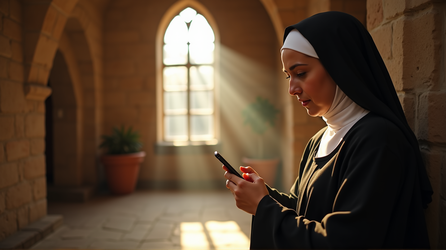 Conoce a la Hermana Cristiana: La Monja que Conquista las Redes Sociales con Bondad Evangelizadora