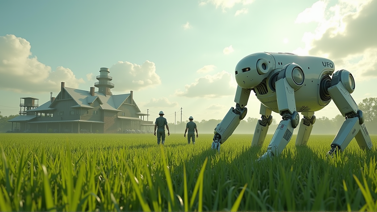 Revolucionando la Agricultura: La Emergencia de los Robots Asistentes de Granja