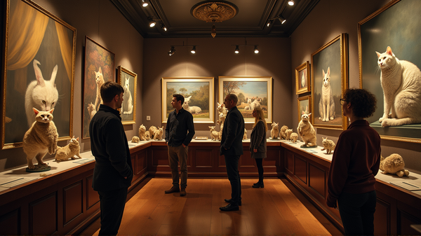 Amantes de Gatos Famosos y el Único Museo Americano del Gato Doméstico