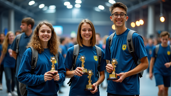 Un Futuro Brillante: Los Equipos de Robótica Juvenil de Connecticut Brillan en el Escenario Nacional