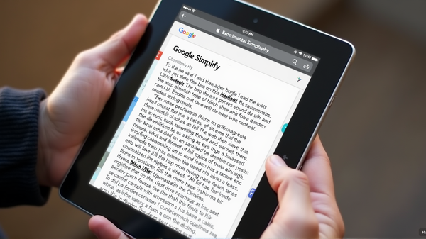 Desbloqueando el Poder de la Claridad: La Función Simplify de Google en iOS