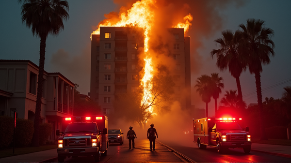 Pérdida Trágica en Hollywood: Mujer Fallece en Incendio de Apartamento