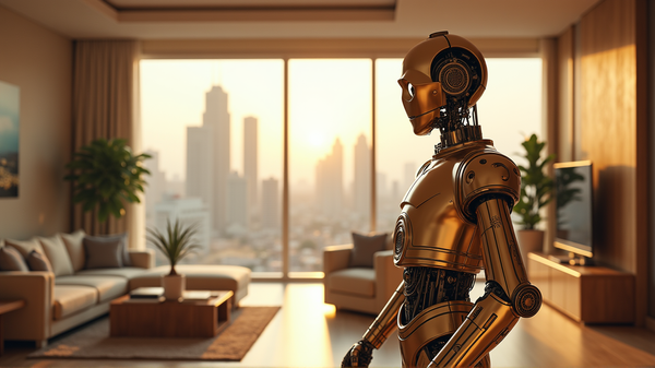 El Sueño Futurista de Elon Musk: ¿C-3POs en Tu Sala de Estar?