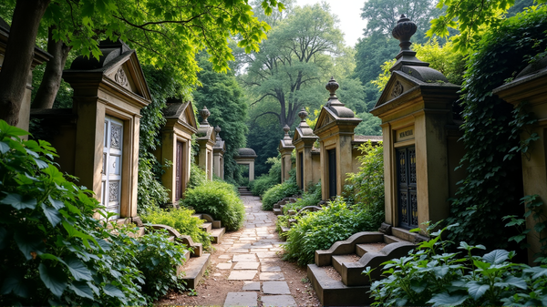 Descubre el Glamuroso Lugar de Descanso de Iconos en el Cementerio de Montmartre