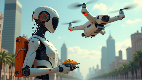 ¡Los Robots Toman el Control de Hangzhou: La Campaña de Entrega Futurista de Ele.me Está Aquí!