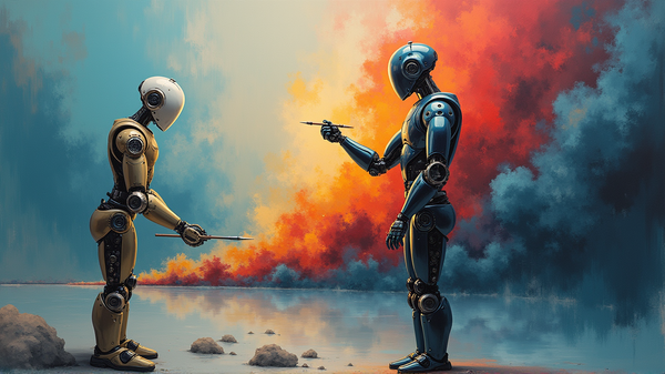 ¿Pueden los Robots Superar a los Artistas Humanos? Explorando el Mundo de los Brazos Robóticos Pintores