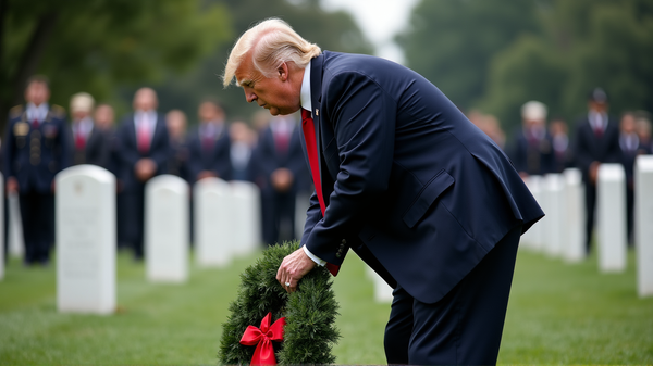 Visita de Trump a Arlington: Solemnidad del Día de los Caídos en Medio de Furia Política