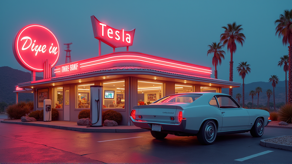 Tesla Diner: ¿Un Sueño de la Era Espacial o Sólo Otra Atracción de Hollywood?