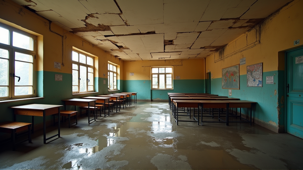 Estalla la Indignación en Rajastán por las Escuelas en Ruinas