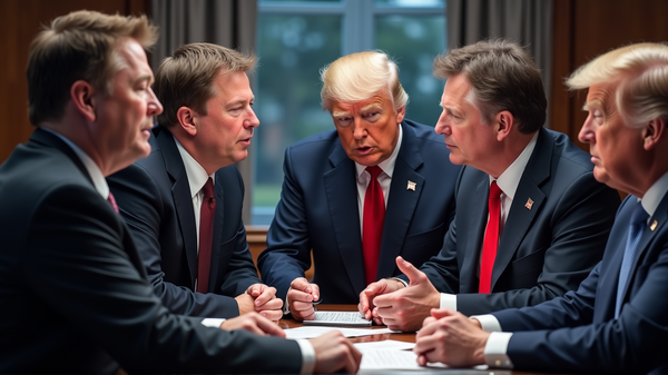 Defensores de MAGA se Unen Mientras la Supuesta Carta de Trump a Epstein Desata Controversia