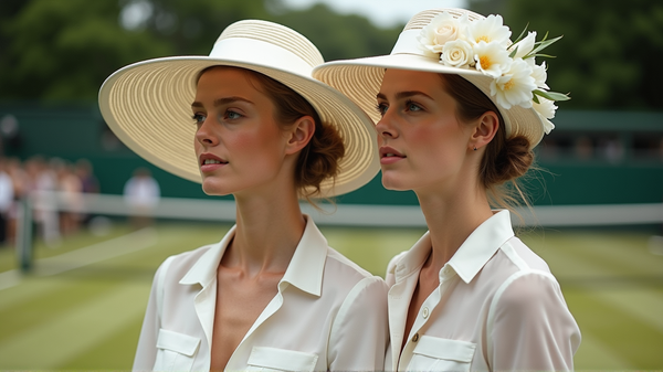 Encanto en la Cancha: Lady Amelia y Lady Eliza Spencer Deslumbran en el Día 2 de Wimbledon