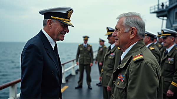 Una Visita Estelar al USS Ronald Reagan: Adm. Mullen y Celebridades Levantan el Espíritu de los Marineros
