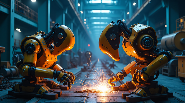 La Rivalidad se Intensifica: Robots de Soldadura Revolucionando los Astilleros