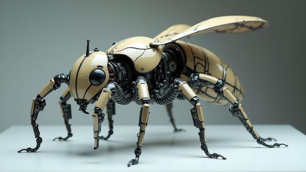 Revolucionario Mecanismo Electromagnético Inspirado en los Músculos Transforma Robots Insecto