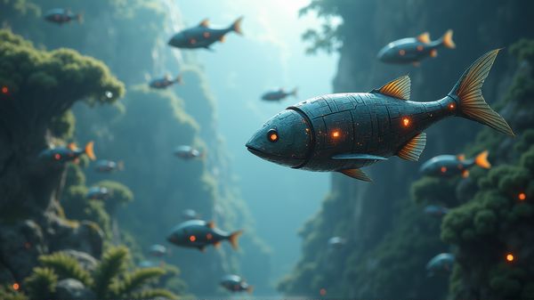 Cómo los Pájaros y Peces Inspiraron un Control Revolucionario de Enjambres de Robots