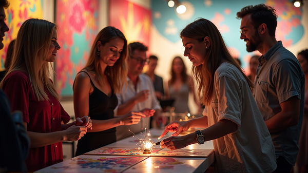 Estrellas Brillan en la Gala Benéfica de Access Arts: Uniendo Celebridades y Artistas Locales