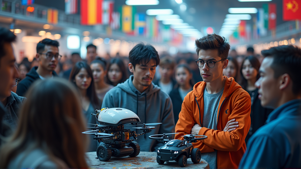 Invasión Juvenil Global: Entusiastas de la Tecnología se Reúnen en Noida para el Campeonato Mundial de Robótica