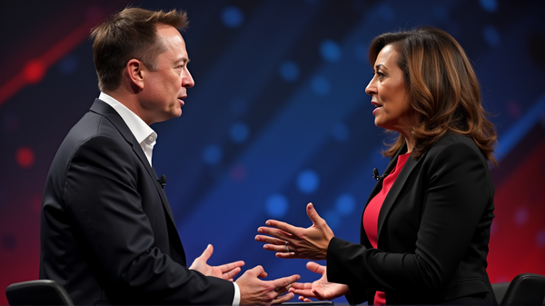 Elon Musk destaca la ironía en la postura de Kamala Harris sobre la censura