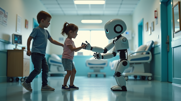 Cómo Robin, el Robot AI, Está Transformando el Apoyo Emocional en los Hospitales