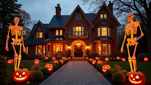 Las Casas de las Celebridades se Convierten en Obras Maestras Embrujadas Este Halloween