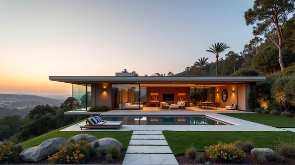 Descubre el Encanto de una Joya de Mitad de Siglo en Hollywood Hills
